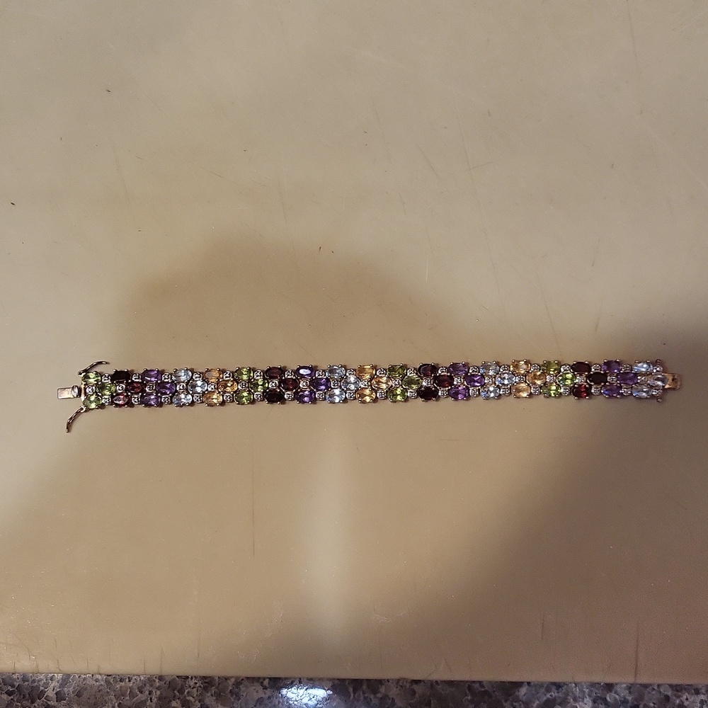 Gemstone bracelet